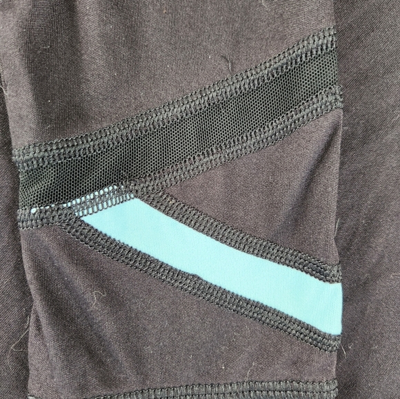 Fila Women's Black Pants with Neon Accents, Medium - Picture 8 of 12